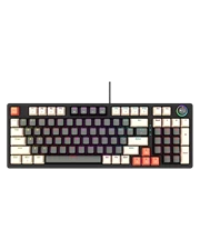 Bàn phím cơ gaming Edra EK398 Alpha  (USB/ABS/Led Rainbow)