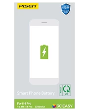 Pin iPhone 14 Pro Chính Hãng PISEN (Dung lượng chuẩn 3200mAh)