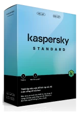 Phần mềm diệt virus Kaspersky Standard 5 thiết bị/năm