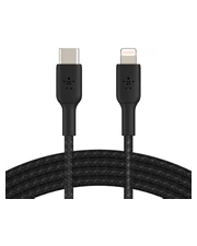Cáp Belkin USB Type C - Lightning, 1 mét, vỏ dù, công suất 30w 