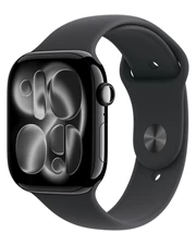 Apple Watch Series 11 GPS 42mm Aluminium Case with Black Sport Band