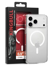Ốp Lưng Magsafe Mipow Kingbull Tempered Glass Transparent iPhone 17 Pro Max