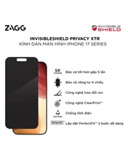 Kính dán màn hình InvisibleShield Privacy XTR iPhone 17 Pro Max