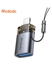 Bộ chuyển đổi USB-A sang Lightning  có đèn báo và dây đeo