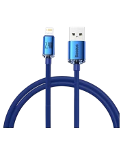 Cáp sạc nhanh hiệu Baseus Crystal Shine Series USB to iP 2.4A 2m