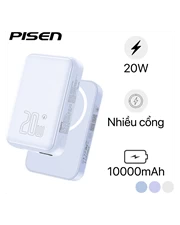 Sạc dự phòng PISEN QUICK - Powermag Digital 20W 10000mAh