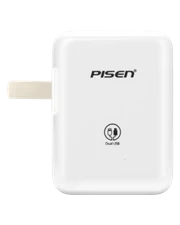 Sạc Pisen Dual USB Charger 2.4A 17W TS-C070 White