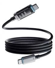 Cáp Cuktech C to C 6A 240W hít từ tính 1.5M – CMC615