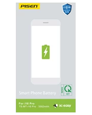 Pin iPhone 16 Pro chính hãng Pisen dung lượng chuẩn 3582mAh