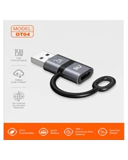 Cổng chuyển OTG SIO USB A – Type C Model OT04