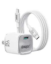 Bộ sạc nhanh ENGER Nano 45W kèm cáp Model EG-CB45