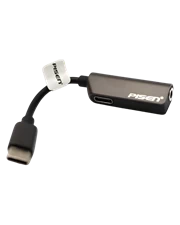Đầu chuyển Pisen 2-in-1 Zinc Alloy (Lightning, 3.5mm, 11cm) 