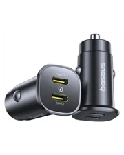 Củ sạc ô tô Baseus GoTrip DP1 C+U 30W