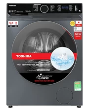 Toshiba Inverter Giặt 12.5 kg - Sấy 8 kg TWD-BM135GF4V(MG)